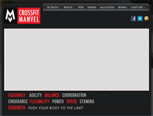 Tablet Screenshot of crossfitmanvel.com